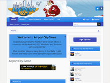 Tablet Screenshot of airportcitygame.com